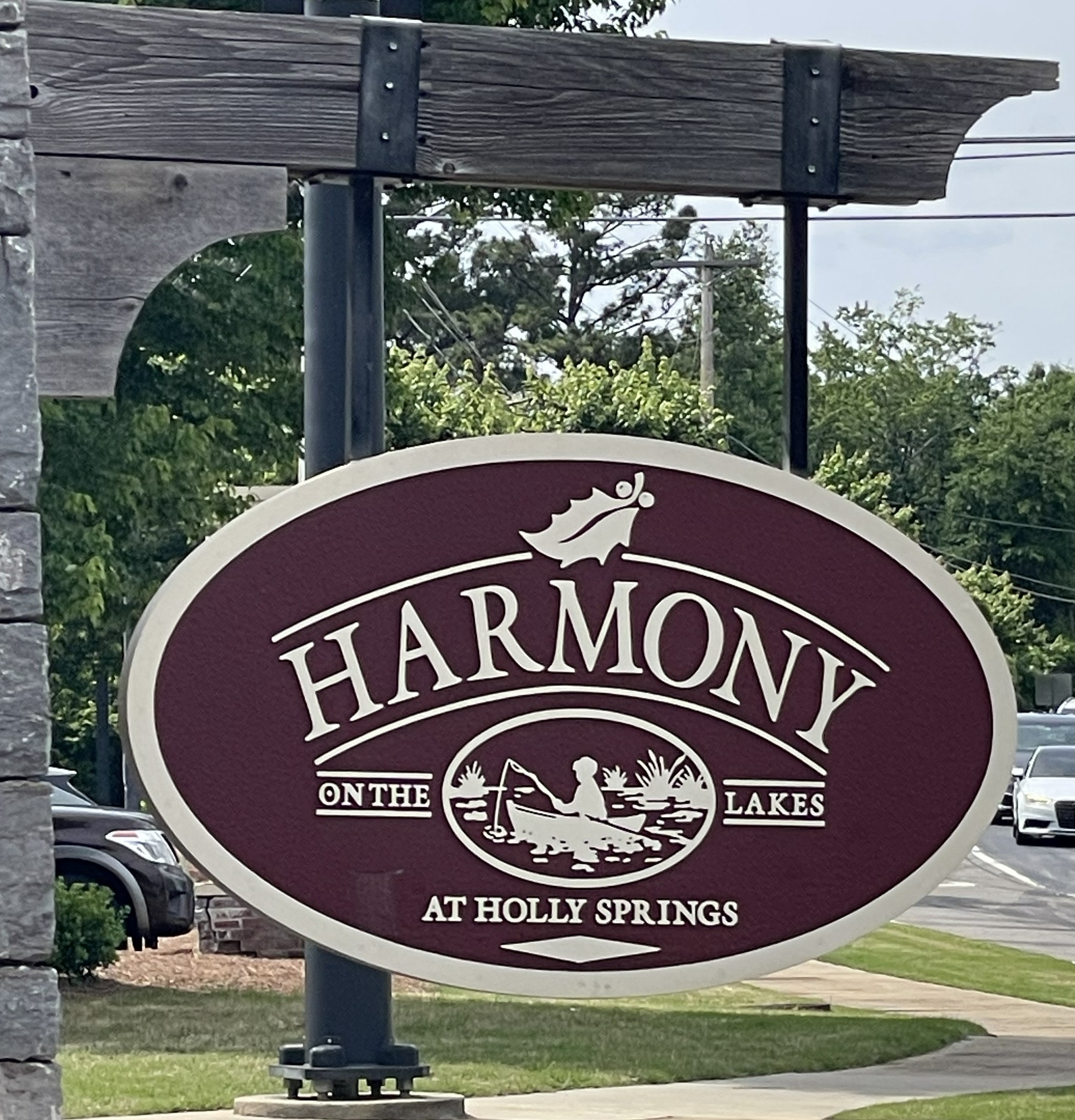 Harmony OT Lakes Sign Harmony on the Lakes Sign